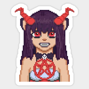 Demon Girl Sticker